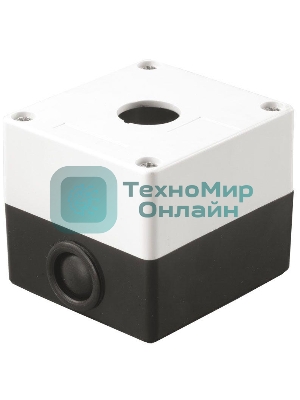 Корпус КП101 для кнопок 1место белый IEK BKP10-1-K01