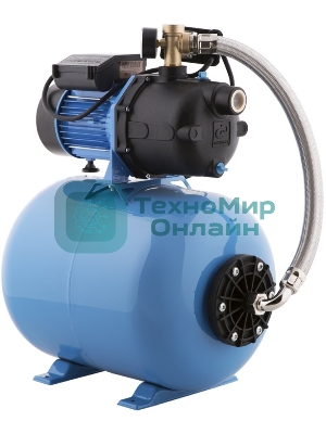 Насосная станция ДЖАМБО 70/50П-501100Вт глубина 9м высота 50м 4200л/ч 50л