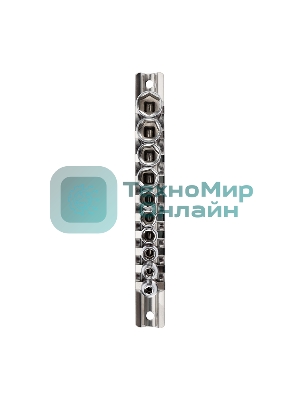 Набор торцевых головок Rexant 1/4, шестигранные, CrV, 10 шт., 4-13 мм