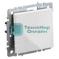 Выключатель 1-кл. IEK BRITE 10А ВС10-1-0-БрБ белый