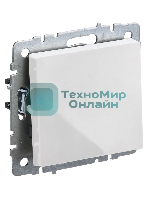 Выключатель 1-кл. IEK BRITE 10А ВС10-1-0-БрБ белый