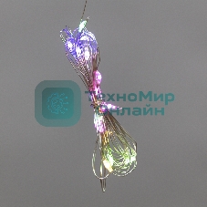 Гирлянда Neon-night Светодиодный дождь из росы 3х2м, мультиколор, USB + пульт управления, с крючками для крепления