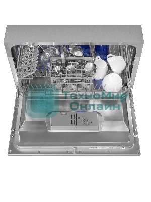 Посудомоечная машина Maunfeld MLP-06DS, серый, 55 см, 6 компл., 49 дБ, класс A+