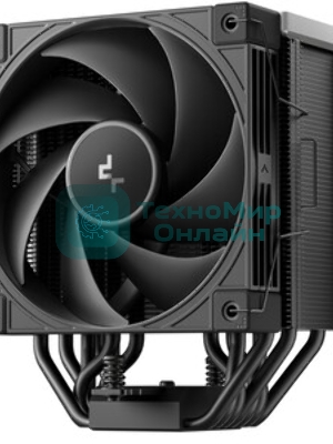 Кулер для процессора DEEPCOOL AK700 DIGITAL WH LGA1851/1700/1200/115X/AM5/AM4 (9шт/кор, TDP 260W, PWM, Fan 120mm, 7 тепл. трубок, Copper Base, белый) RET