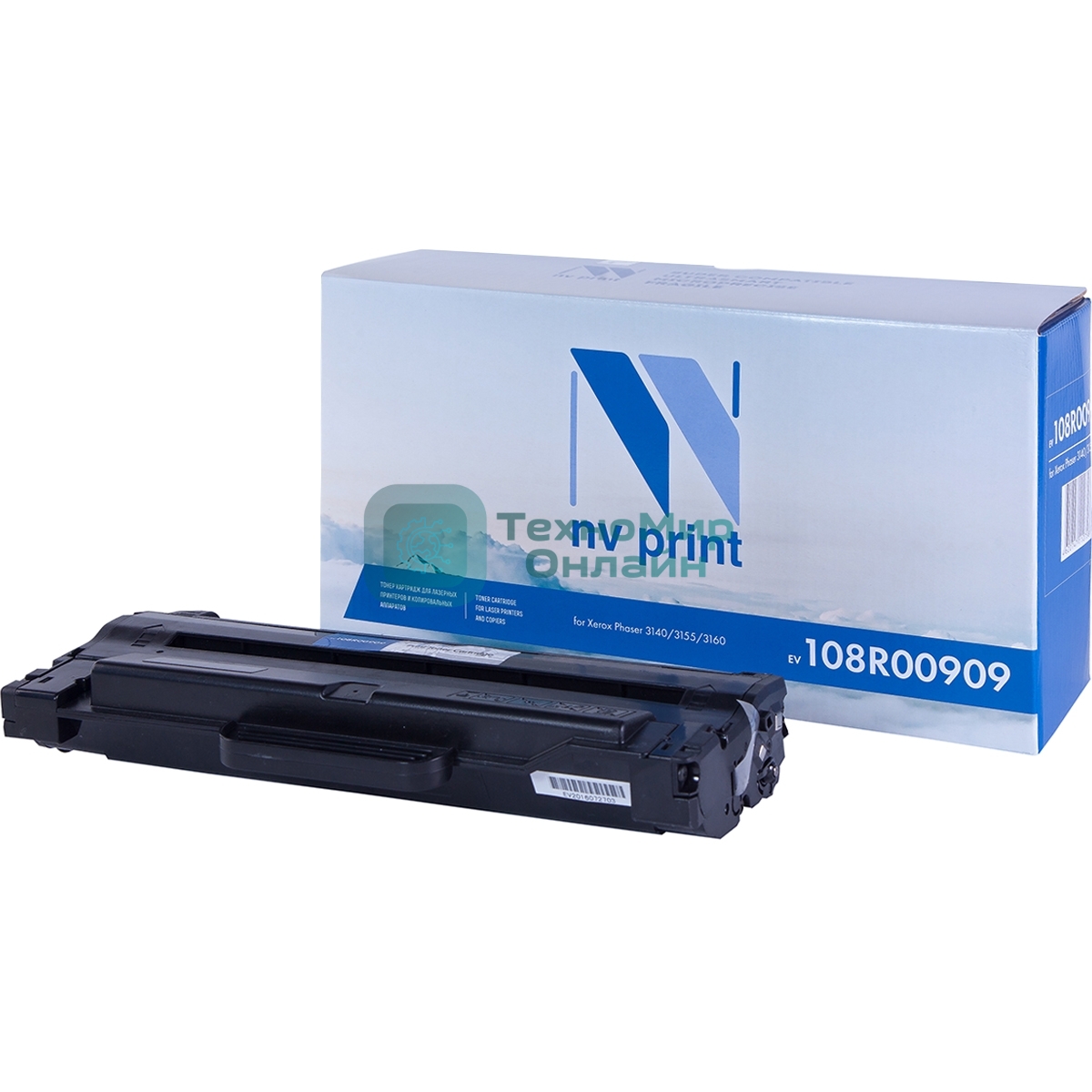Картридж лазерный NVPrint совместимый Xerox 108R00909 для Phaser 3140/3155/3160 (2500k)