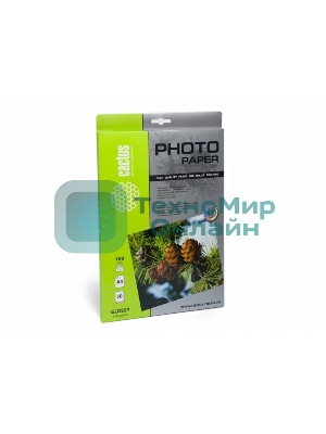 Фотобумага Cactus CS-GA318050 глянцевая А3 180 г/м2 50 листов