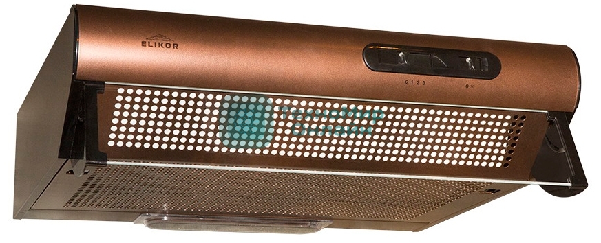 Вытяжка козырьковая Elikor Davoline 60П-290-П3Л медный, 60 см, 290 куб. м/ч, 52 дБ