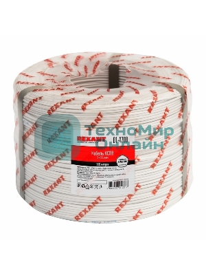 Кабель сигнальный Rexant КCПB 2х0,4 мм, бухта 500 м, 01-4700