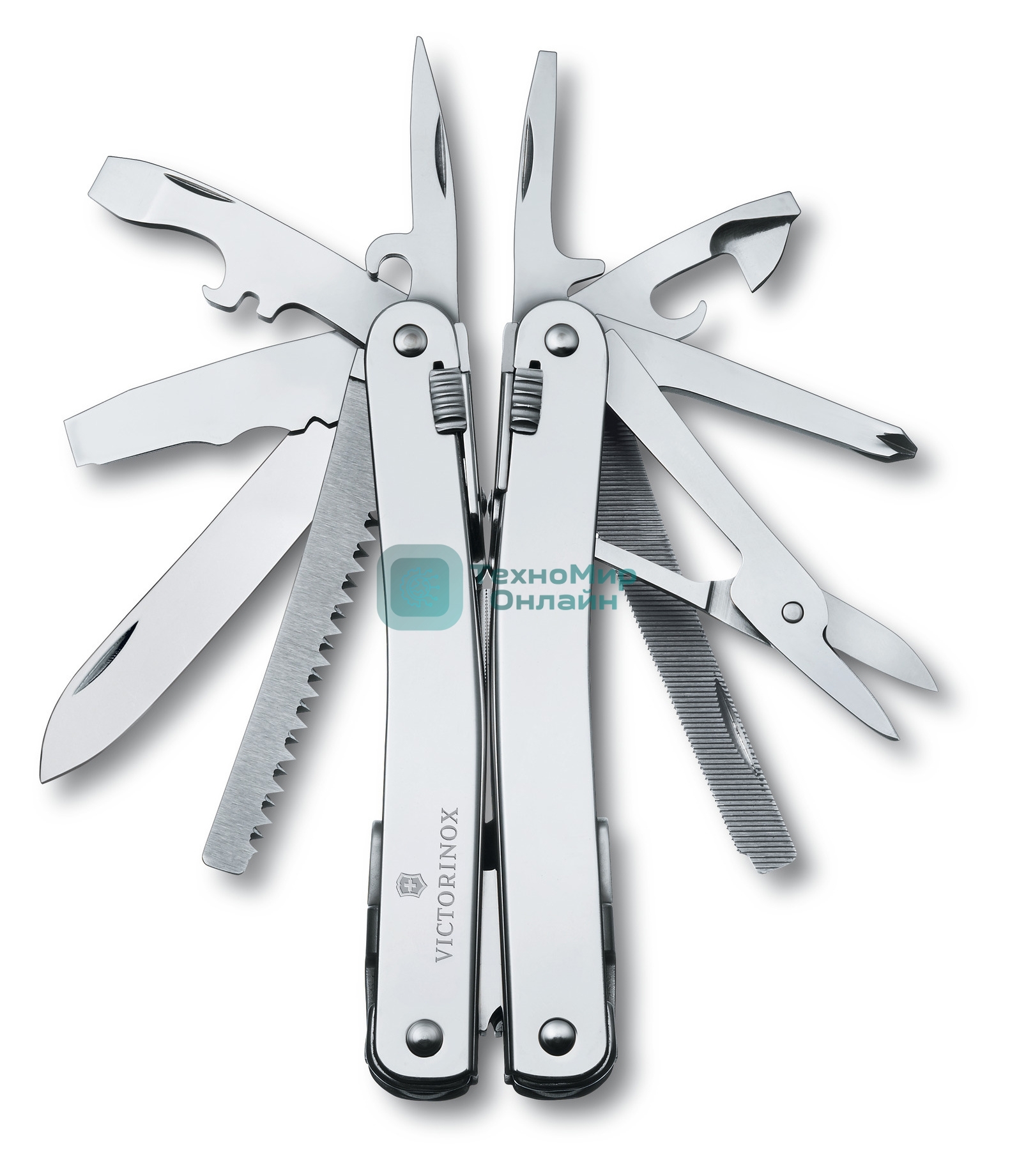 Мультитул Victorinox SwissTool Spirit X (3.0224.N) 105мм 26функц. серебристый подар.коробка