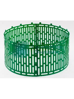Протектор для защиты стволов деревьев Palisad комплект 4 шт., зеленый