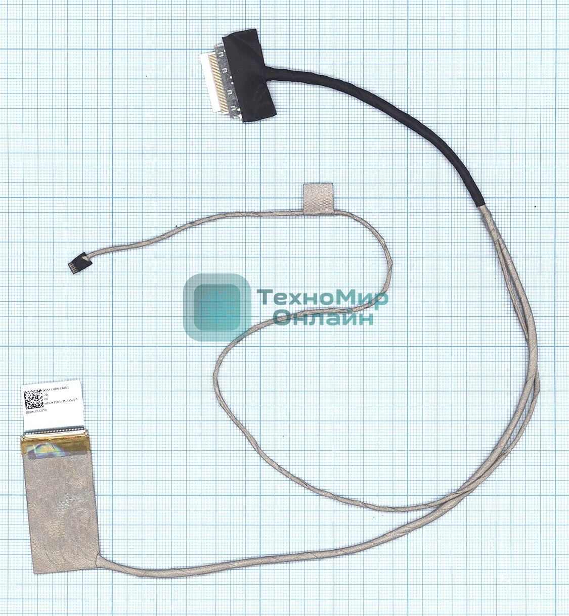 Шлейф матрицы для ноутбука Asus X551 X551CA