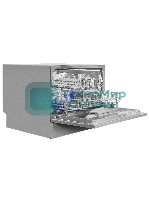 Посудомоечная машина Maunfeld MLP-06DS, серый, 55 см, 6 компл., 49 дБ, класс A+