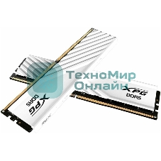 Оперативная память XPG Lancer Blade, DDR5, 32GB (2x16GB), 6400MHz, CL32, DIMM, с радиаторами, белый