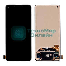 Дисплей для Realme GT Neo 2, OnePlus 9RT в сборе с тачскрином (TFT) черный