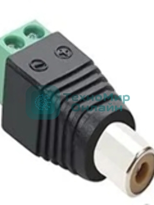 Сборный разъем RCA (тюльпан)