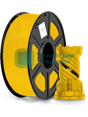 Пластик для принтера 3D Cactus CS-3D-ABS-1KG-GOLDEN ABS d1.75мм 1кг L386м 1цв.