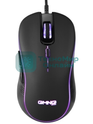 Мышь проводная Oklick GMNG 723GM черный, 3200 dpi, USB, кнопки - 6
