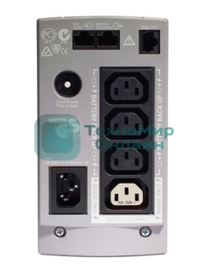 Источник бесперебойного питания APC Back-UPS BK500EI 300Вт 500ВА бежевый