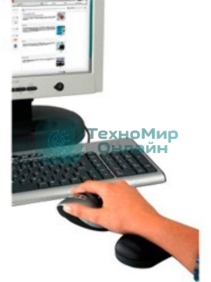 Подкладка для запястий Hama Pro H-52263 черный/антрацит