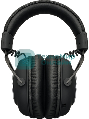 Гарнитура проводная с микрофоном Logitech Pro X LIGHTSPEED черный мониторные BT оголовье (981-000907)