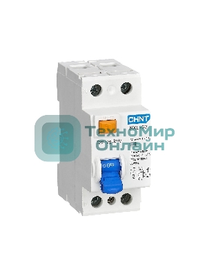 Выключатель дифференциального тока (УЗО) NXL-63 6kA 1P+N 25A 30mA A (R)