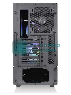 Компьютерный корпус Thermaltake Ceres 300 TG ARGB черный без БП ATX 3x140мм 2xUSB 3.0 1xUSB3.1 audio bott PSU