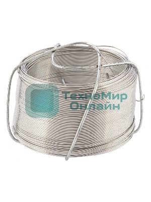 Проволока из нержавеющей стали Сибртех 0,7 мм, длина 75 м