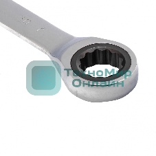 Ключ комбинированный трещоточный Matrix, 30 мм, CrV зеркальный хром