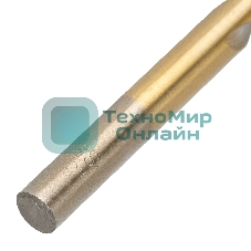 Набор Matrix нитридтитан. сверл по металлу, 1,5-6,5мм, НSS,13 шт.