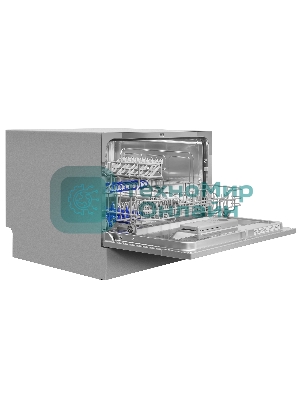 Посудомоечная машина Maunfeld MLP-06DS, серый, 55 см, 6 компл., 49 дБ, класс A+