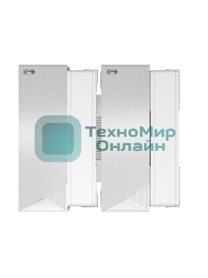 Кулер для процессора PCCooler RZ620 WH (260W, 4-pin PWM, 158мм, Al/Cu, 6x6мм, 2x120мм, 86.73CFM, 32dBA, 1800RPM, S: 1851/1700/1200/115X, AM5/AM4, белый)