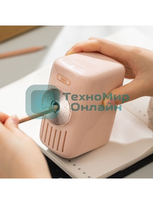 Точилка для карандашей механическая Deli E71165A, 1 отверстие, пластик, ассорти