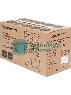 Источник бесперебойного питания Ippon Innova Tb 2000 1800Вт 2000ВА черный