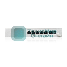 Межсетевой экран Zyxel USG FLEX 50H с подпиской Gold на 1 год (AV, CF, IDP/DPI, Sandboxing, SecuReporter), 5xRJ-45: 1G (LAN/WAN), 1xUSB3.0 **