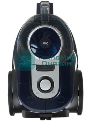 Пылесос JVC JH-VC430 синий, 360/2100 Вт, уборка сухая, пылесборник контейнер, 2.5 л