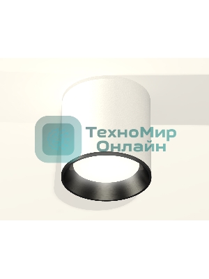 Светильник Ambrella Light XS6301003 SWH/PBK белый песок/черный полированный MR16 GU5.3 (C6301, N6103)