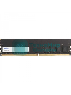 Оперативная память NETAC Basic, DDR4, 8GB (1x8GB), 2666MHz, CL19, DIMM
