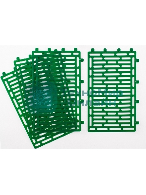 Протектор для защиты стволов деревьев Palisad комплект 4 шт., зеленый