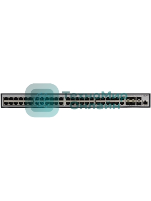 Коммутатор ORIGO Managed L3 Switch 48x1000Base-T PoE, 6x10Gbase-X SFP+, PoE Budget 880W, RJ45 Console, 19