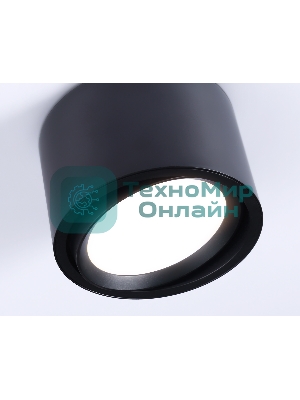 Светильник накладной TN6808 BK черный GX53 D100*65
