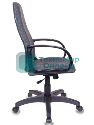 Кресло Бюрократ CH-808AXSN/Grey 10-128 темно-серый, ткань