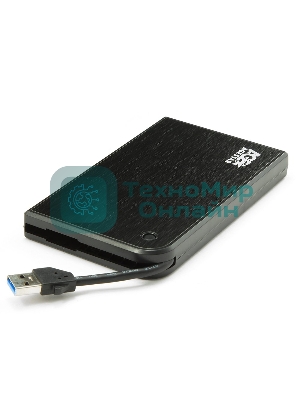 Внешний корпус для HDD/SSD AgeStar 3UB2A14 SATA II пластик/алюминий черный 2.5