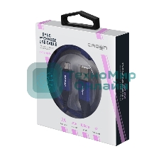 Кабель Crown USB - microUSB CMCU-3103M blue