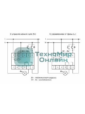 Реле импульсное BIS-411 (230В 16А 1Р монтаж на DIN-рейке 35мм) F&F EA01.005.001