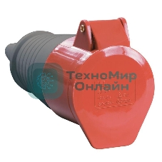 Розетка кабельная 32А 380В 3P+PЕ ССИ-224 IP44 IEK PSR22-032-4