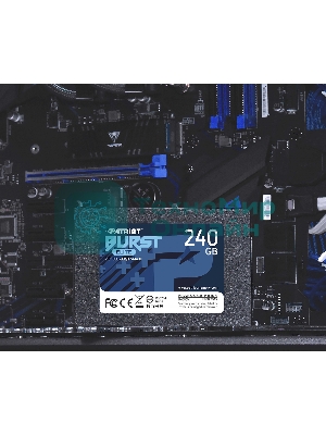 Накопитель SSD Patriot Burst Elite, 240Gb, SATA, 2.5
