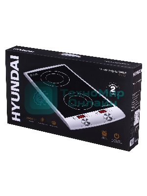 Плита настольная электрическая Hyundai HYC-0103 серебристый/черный стеклокерамика (настольная)