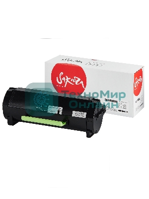 Картридж Sakura 51B5000 для Lexmark, черный, 2500 к.