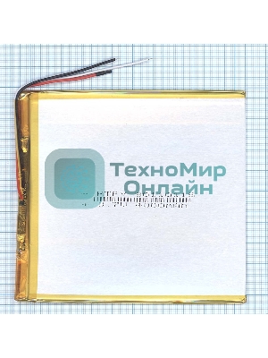 Аккумулятор Li-Pol (батарея) 3x110x115мм 3pin 3.7V/4000mAh