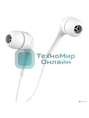 Проводные наушники Hoco M40 белый, внутриканальные, Jack 3.5 мм